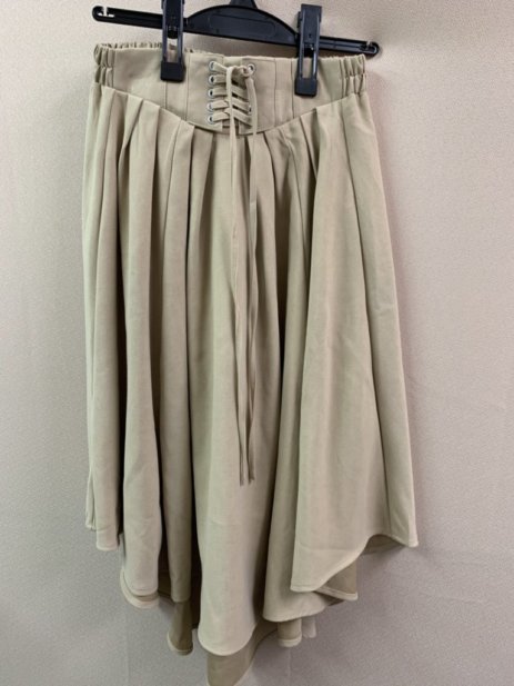 レースアップスカート